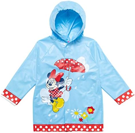 Disney Minnie Mouse Waterproof Hooded Rain Jacket