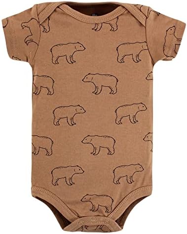 Hudson Baby Soft Cotton Bodysuits 18-24 Months