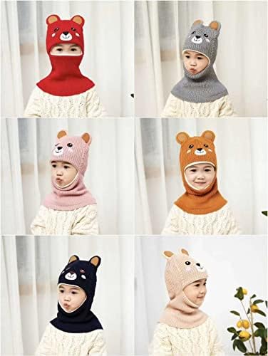 Winter Hat Scarf Set for Kids 2-5 Years