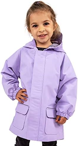 JAN JUL Sturdy Waterproof Rain Jacket for Kids