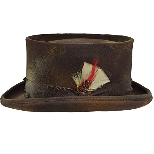 Handmade Baby Boys Western Desert Rat Top Hat Dusty Brown
