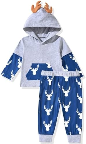 Aalizzwell Toddler Boys Fashionable Comfy Set