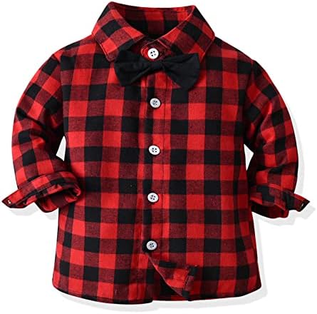 Perfect for Christmas Toddler Boy Christmas Outfit with Cardigan Pants Set
