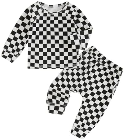 Toddler Autumn Outfit Set Boys Long Sleeve T 2