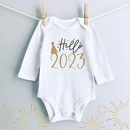 Newborn New Year Romper Jumpsuit conscientiabel