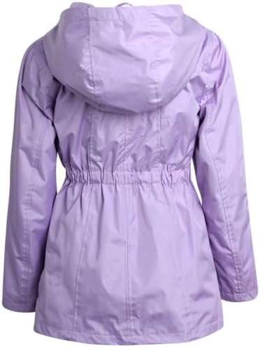URBAN REPUBLIC Girls Lightweight Waterproof Rain Jacket