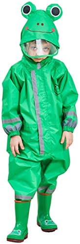 Durable Fun Rainsuit for Kids Waterproof Reflective Outdoor Rain Coat