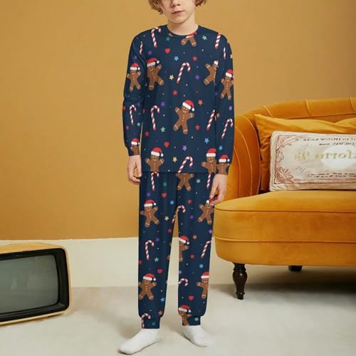 MEIKKO Thermal Base Layer Set for Kids Winter KidsSnowflakes