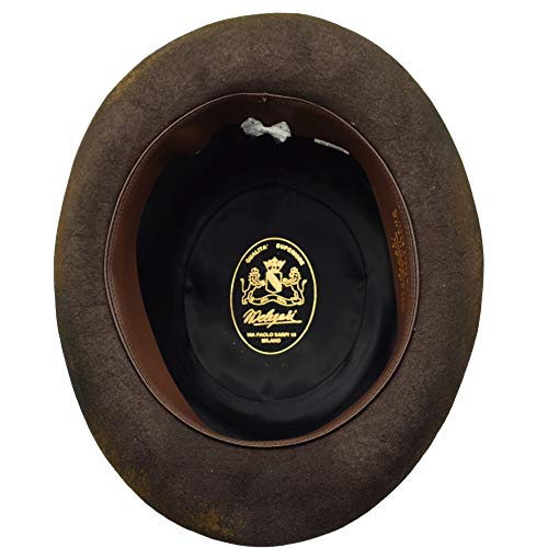 Handmade Baby Boys Western Desert Rat Top Hat Dusty Brown