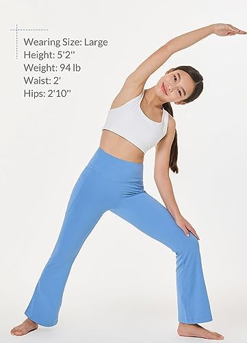 Baleaf Girls Flare Yoga Pants