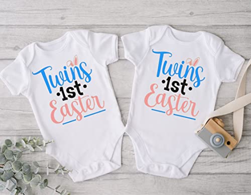 Handmade Twinned Wins 0-3 Months Twin Set Eastert Baby Girls