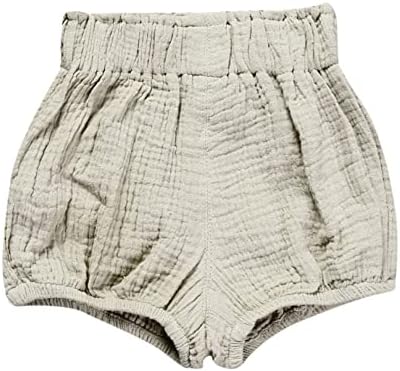 5-Piece EISHOW Baby Cotton Linen Blend Stripe Harem Shorts