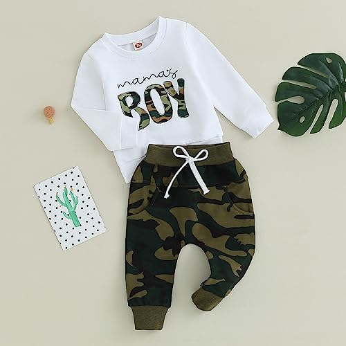 Infant Winter Contrasting Print Set
