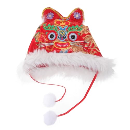 Handmade Toddler Boys 3-Piece Tiger Hat Set for Kids