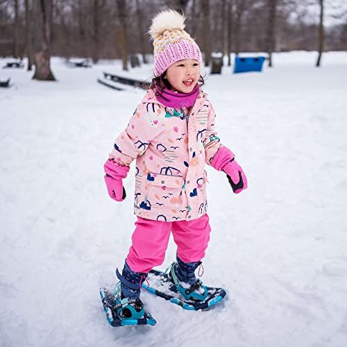 JAN JUL Kids Cozy Dry Water-Proof Rain Snow Pants D
