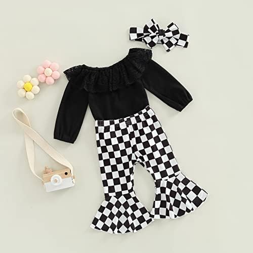 Cute Baby Girl Romper Set - FallWinter Outfits