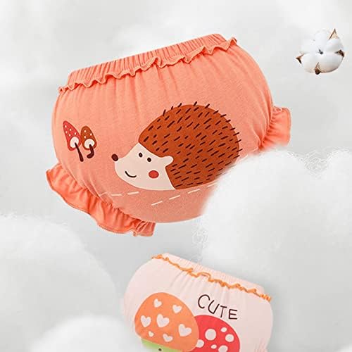 Baby Cotton Underwear Ruffle Back Design 4-Pack