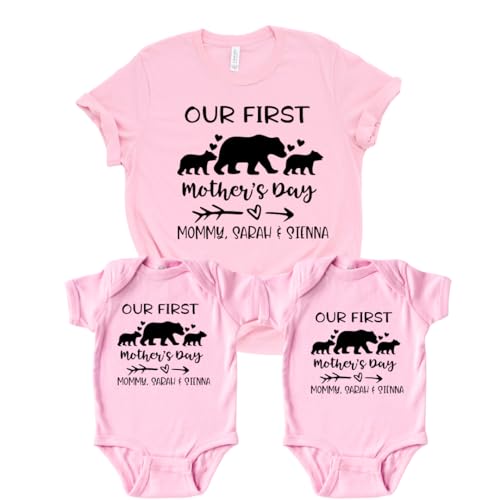 Matching Mommy Me Bodysuits for Twins