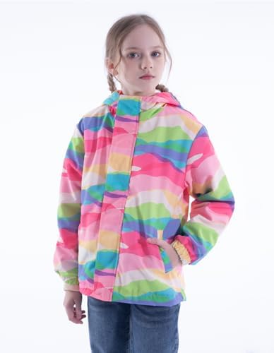 Comfortable and Water-Resistant Rain Jacket for Kids - Girls
