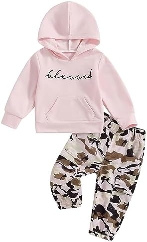 Letter-Printed Toddler Outfit