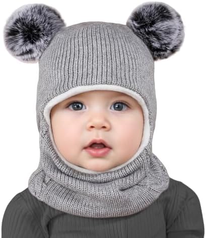 Winter Hats for Babies Toddler Warm beanie Set