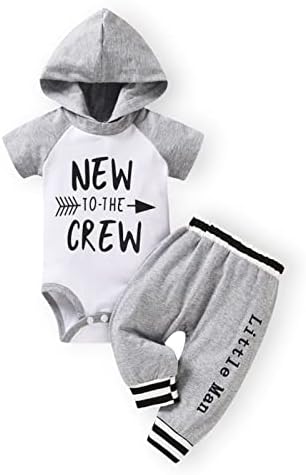 HINTINA Newborn Baby Romper Set Camo Boys Outfit