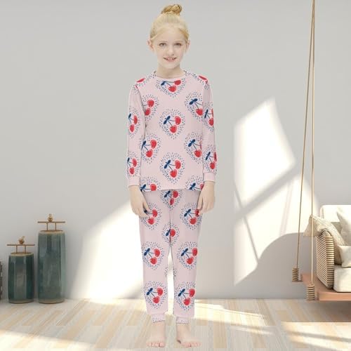 MEIKKO Girls Thermal Baselayer Set - Soft Comfortable Perfect Layer
