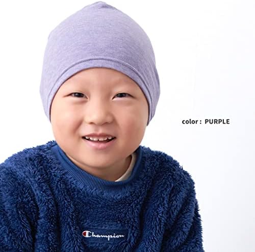 Charm Baby Boys Organic Cotton Beanie - Soft Safe and Made in Japan