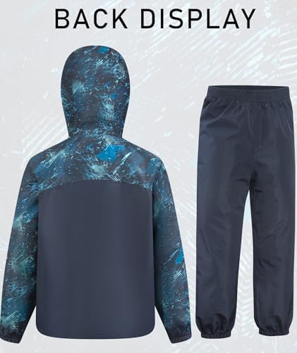 Adorable Kids Rain Coats and Pants Set