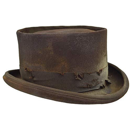 Handmade Baby Boys Western Desert Rat Top Hat Dusty Brown