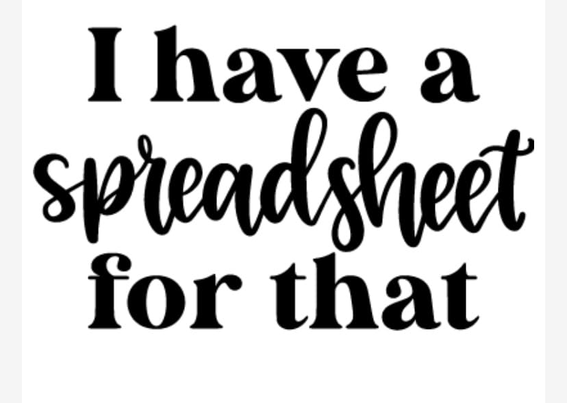 Handmade Im Your Spreadsheet for That 6-9M Baby Bodysuit