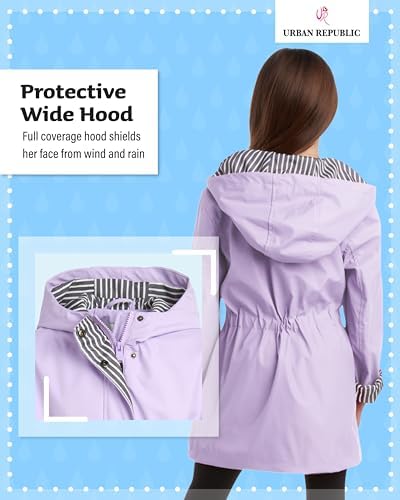 DRYWIND-INFESTED GIRLS RAIN JACKET