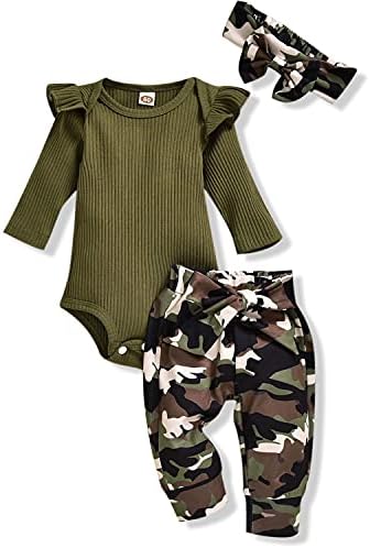 Aalizzwell Ribbed Romper for Newborns Preemies