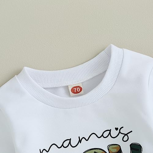 Infant Winter Contrasting Print Set
