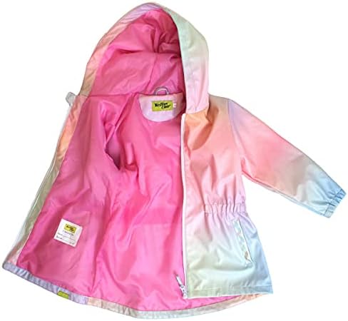 Perfect Girls Ombre Rainbow Rain Coat Iridescent by Western Chief US Made