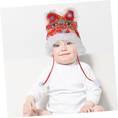 Handmade Toddler Boys 3-Piece Tiger Hat Set for Kids
