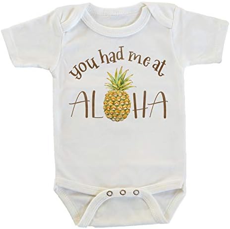 Witty and Bitty Aloha Pineapple Onesie