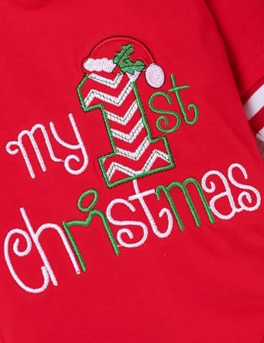 My First Christmas Baby Boy Outfits Soft Cozy Newborn Sets