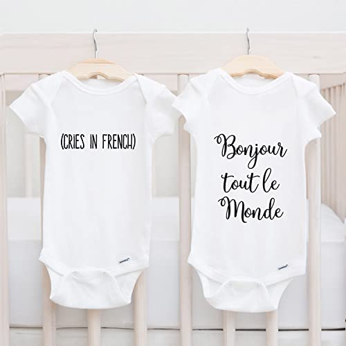 French Bodysuit Gift Set - Bonjour Tout Le Monde