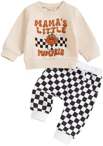 Halloween Toddler BoysghostPumpkin Outfit