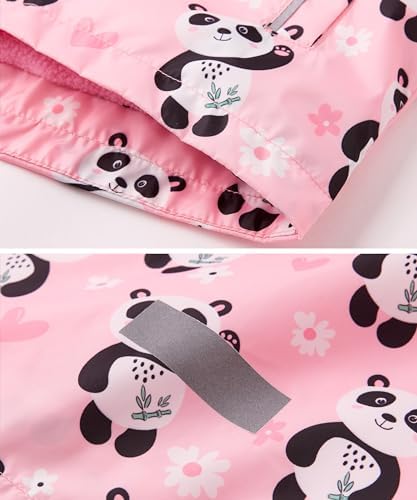 C2M Girls Boys Rain Jacket Waterproof