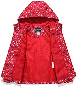 Spmor Boys Girls Lightweight Waterproof Rain Jackets