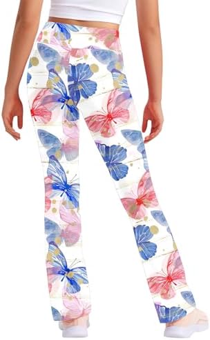 Floral Printed Yoga Pants for Toddler Girls