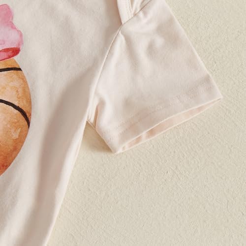 Newborn Baby Girl Basketball Outfit - Cozy and Durable Summer Clothes
