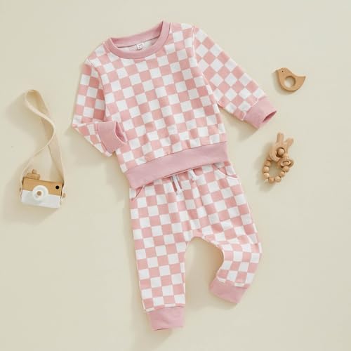 Adorable Toddler Girl Fall Outfit - Long Sleeve Top Pants Set