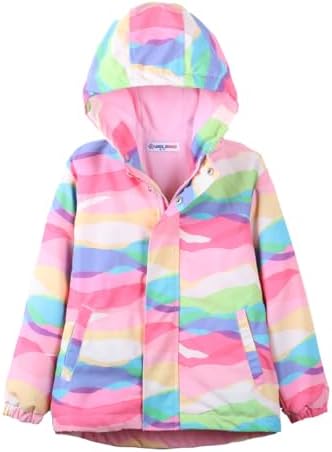 Comfortable and Water-Resistant Rain Jacket for Kids - Girls