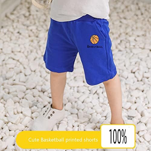 EISHOW 2-Pack Fun Basketball Shorts for Babies