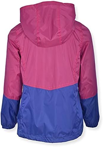 Swiss Alps Girls Lightweight Foldable Rain Jacket