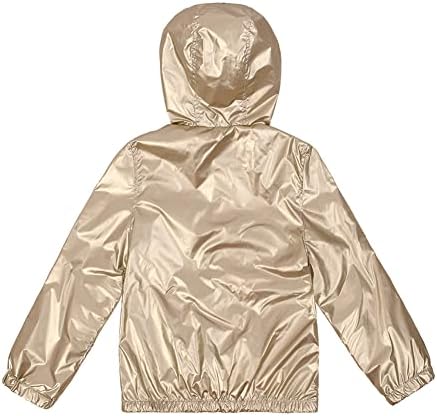 SNOW DREAMS Girls Waterproof Rain Jacket