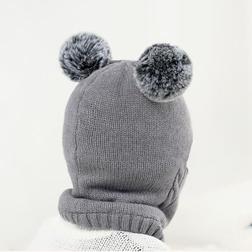 BAOPLAYKIDS polaroid winter hat set childrens polaroid heating hat